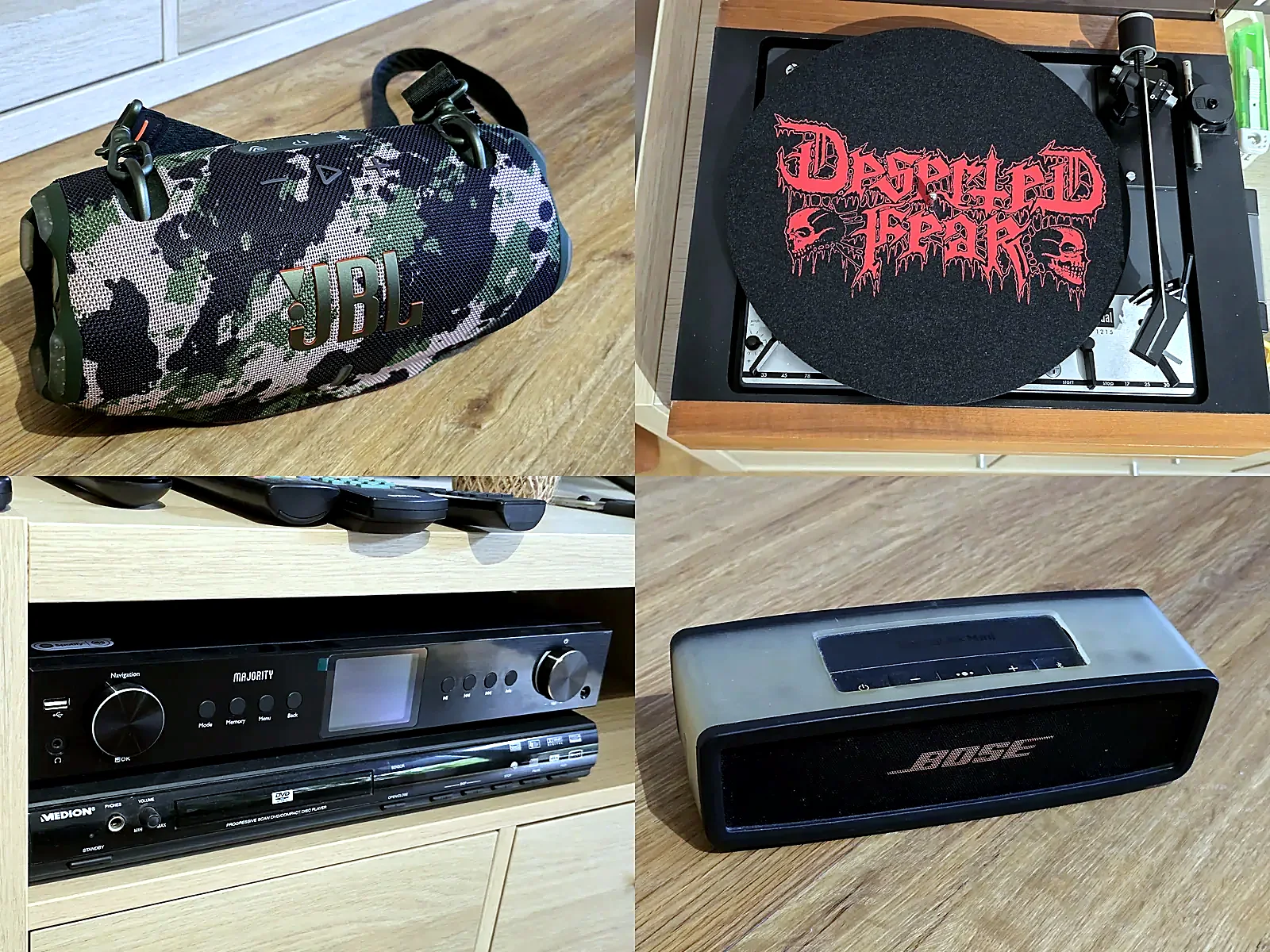 Originalfotos von Geräten aus dem eigenen Bestand der Vinyl-Liebhaber.de-Redaktion