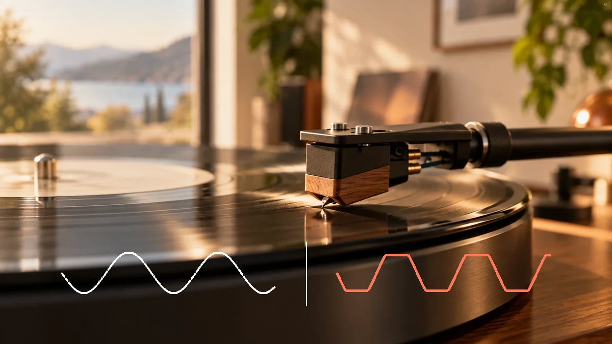 Plattenspieler verzerrt: Nadel, Auflagekraft, Tonabnehmer oder Phono-Preamp?