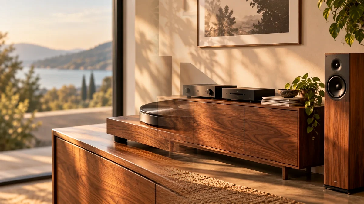 AV-Receiver als Zentrale zwischen Fernseher, Lautsprechern und Musikquellen