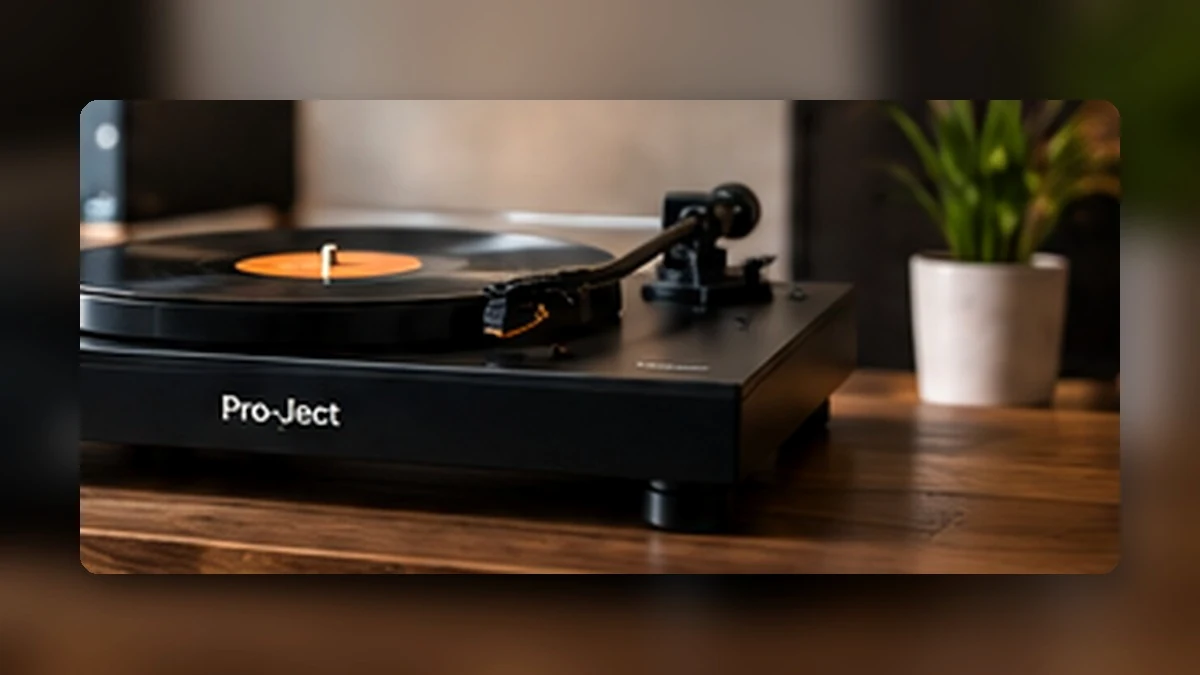 Redaktionelle Produktvisualisierung des Pro-Ject Debut EVO 2