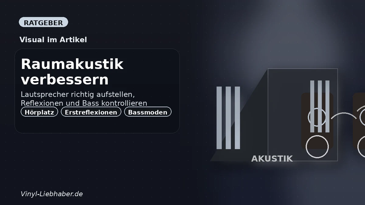Messmikrofon am Hörplatz zur Analyse von Lautsprechern und Raum