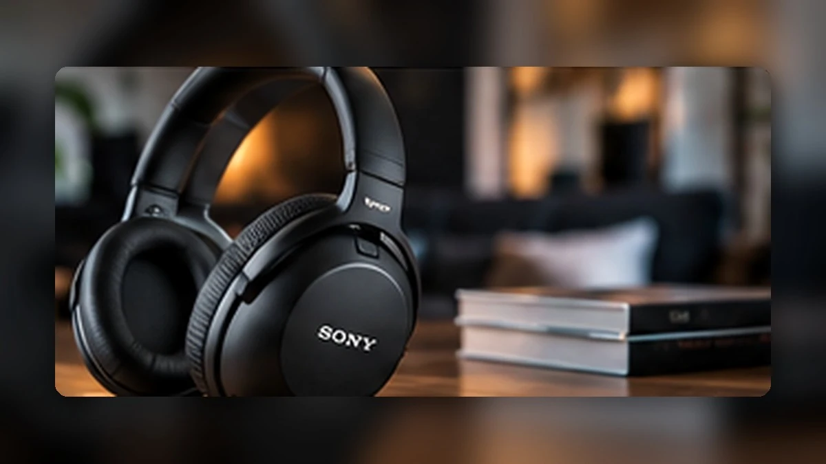 Redaktionelle Produktvisualisierung des Sony WH-1000XM6