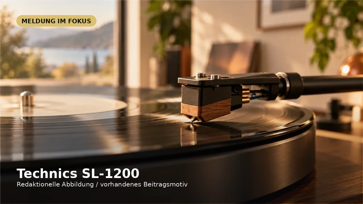 Visual zur Meldung „Technics SL-1200: limitierte 55th Anniversary Edition startet“