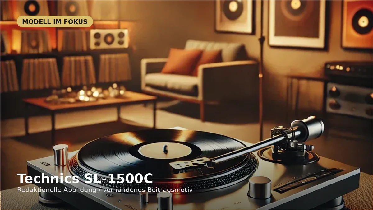 Produktvisual zum Check „Technics SL-1500C im Check: Direktantrieb mit Phono-Preamp und Auto-Lift“