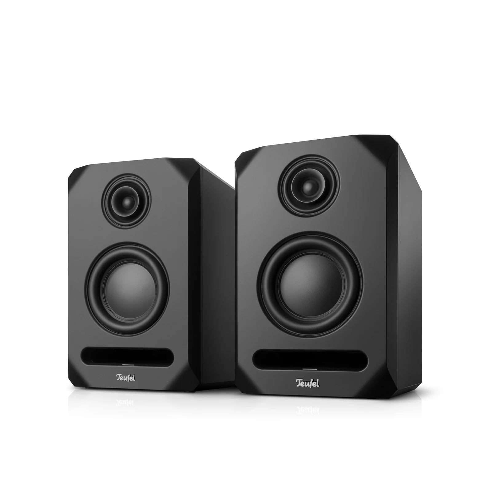 Teufel STUDIO 5X Studiomonitore als Paar in schwarzer Ausführung