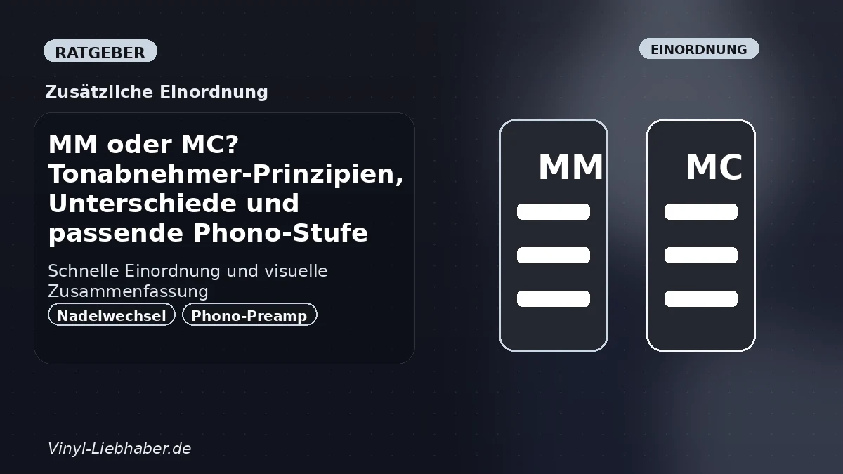 Zusätzliche Einordnung zu „MM oder MC? Tonabnehmer-Prinzipien, Unterschiede und passende Phono-Stufe“