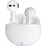 TONOMO Bluetooth In-Ear-Kopfhörer, kabelloser, immersiver tiefer Bass, Bluetooth 5.3, integrierte 4 Mikrofone, 42 Stunden Wiedergabe, Smart Touch, IPX7 wasserdichte kabellose Kopfhörer für iPhone und