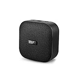 MIFA A1 Mini Lautsprecher Bluetooth, Technologie True Wireless Stereo, 15 Stunden Spielzeit, IP56 Wasserfester und Staubdichter Wireless Speaker mit 3,5mm Audio-Eingang, Schwarz