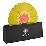 SPINCARE Schallplatten Reinigung für 18-25-30 cm Vinyl Schallplatten - Reinigungssystem mit Reinigungslösung - Mikrofasertüchern - Waschschüssel - Zubehör - Reinigt 500 LPs