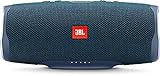 JBL Charge 4 Bluetooth-Lautsprecher in Blau – Wasserfeste, portable Boombox mit integrierter Powerbank – Mit nur einer Akku-Ladung bis zu 20 Stunden kabellos Musik streamen